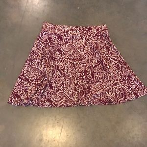 LIKE NEW LOFT A Line swing skirt